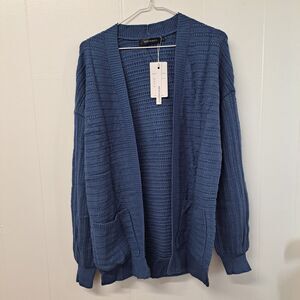 Women's Open Front Cardigan Sweaters Cable Kint Chunky Outwear Fall Winter Coats